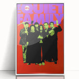 1990s Vintage Movie Poster - Classic 90s Film Art - The Quiet Family