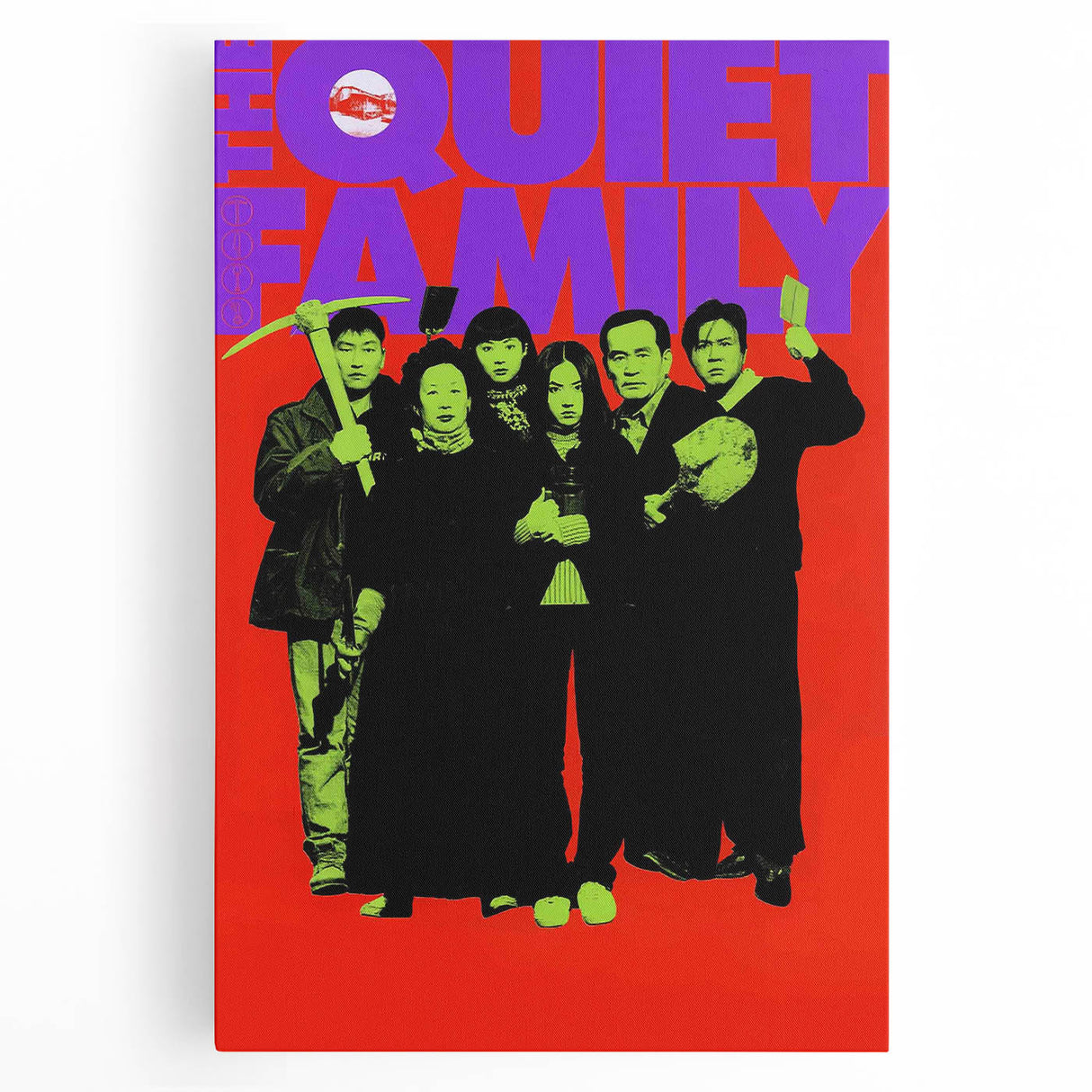 1990s Vintage Movie Poster - Classic 90s Film Art - The Quiet Family