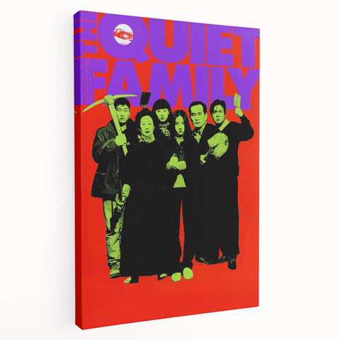 1990s Vintage Movie Poster - Classic 90s Film Art - The Quiet Family