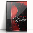 1990s Vintage Movie Poster - Classic 90s Film Art - The Red Violin