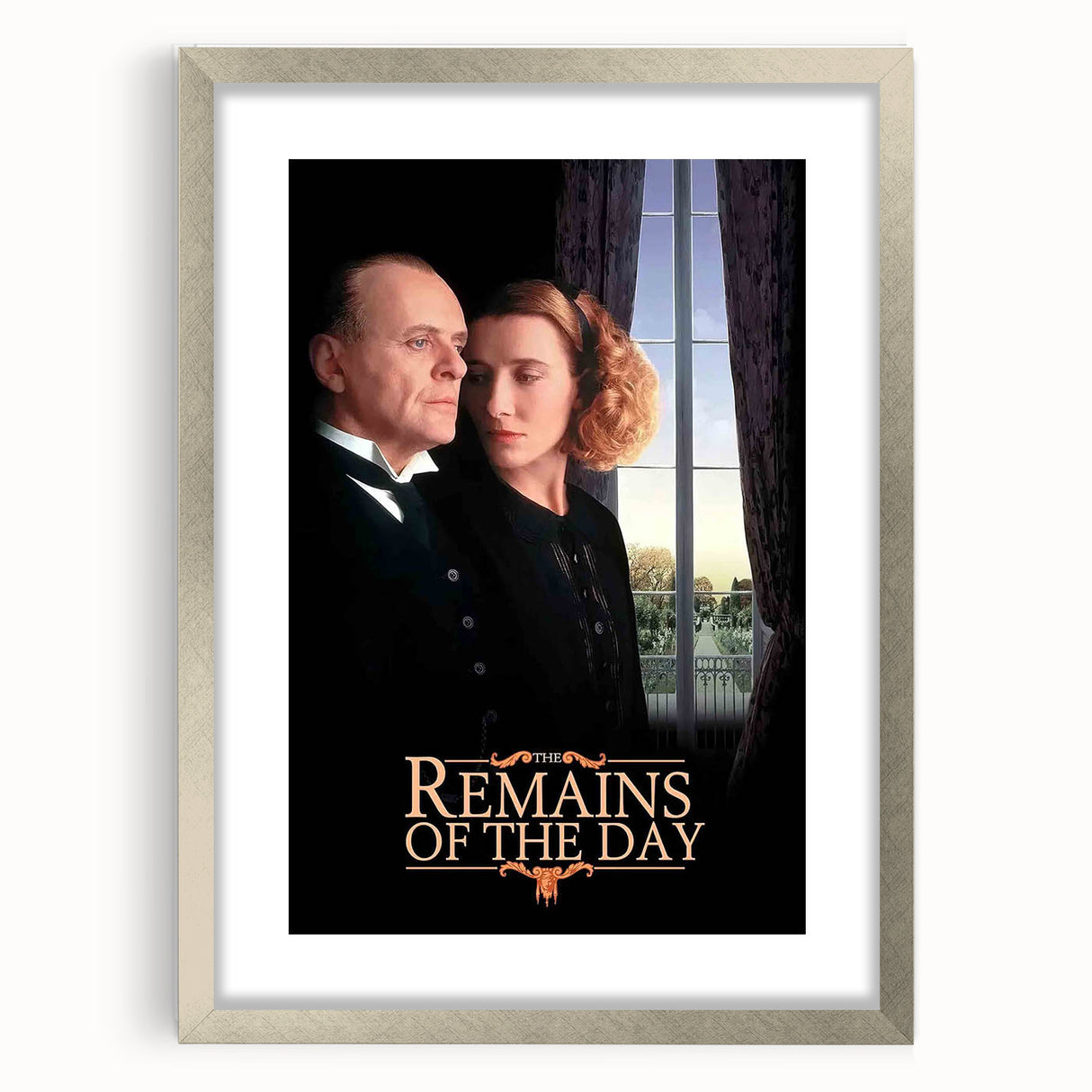 1990s Vintage Movie Poster - Classic 90s Film Art - The Remains of the Day
