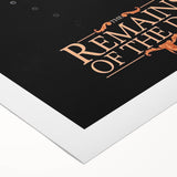 1990s Vintage Movie Poster - Classic 90s Film Art - The Remains of the Day