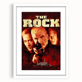 1990s Vintage Movie Poster - Classic 90s Film Art - The Rock