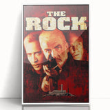 1990s Vintage Movie Poster - Classic 90s Film Art - The Rock