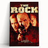 1990s Vintage Movie Poster - Classic 90s Film Art - The Rock
