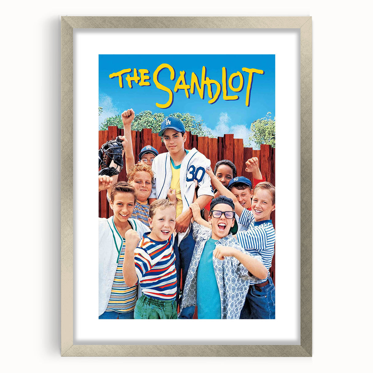 1990s Vintage Movie Poster - Classic 90s Film Art - The Sandlot
