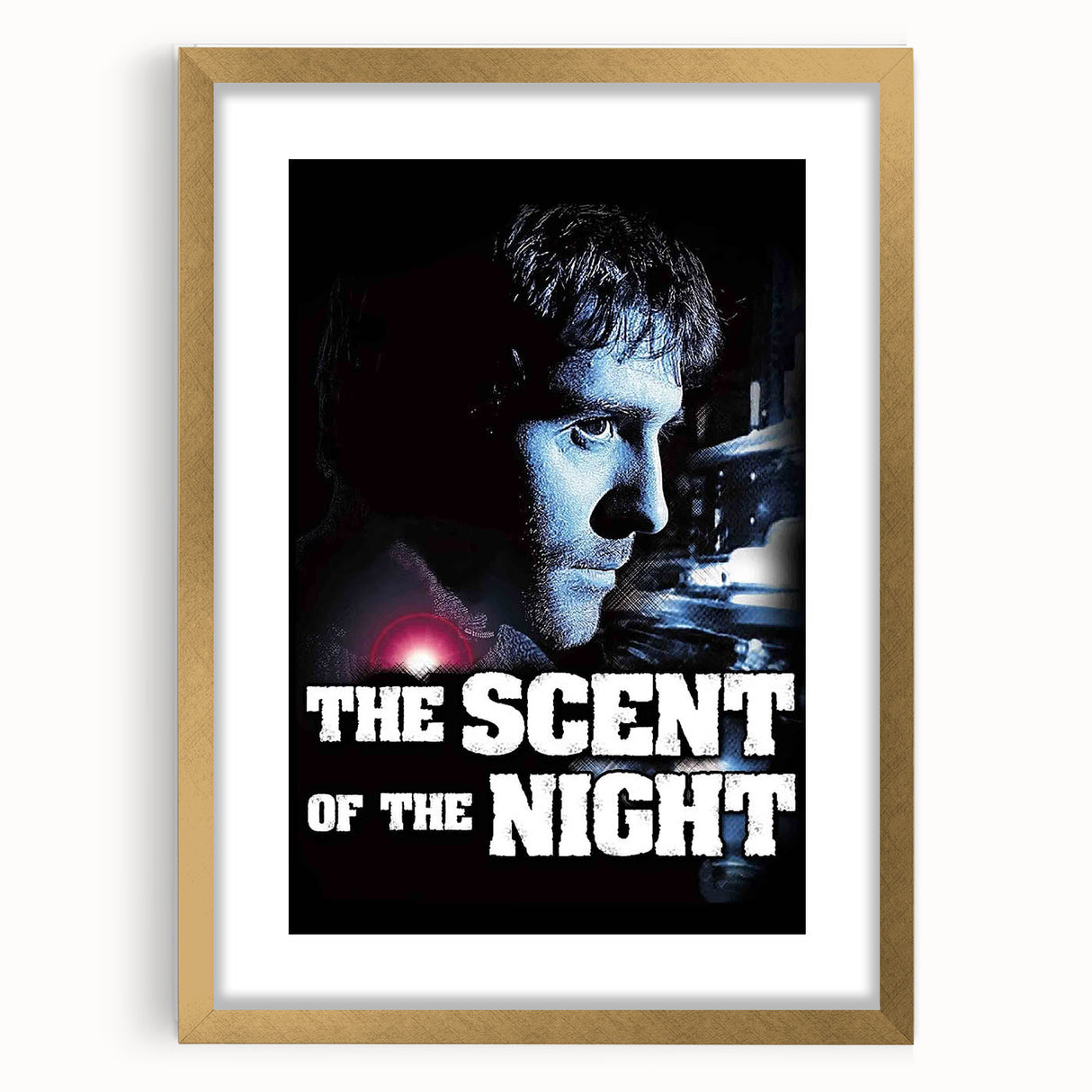1990s Vintage Movie Poster - Classic 90s Film Art - The Scent of the Night