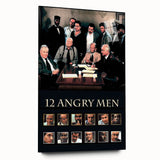 1990s Vintage Movie Poster – Classic 90s Film Art of 12 Angry Men