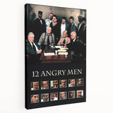 1990s Vintage Movie Poster – Classic 90s Film Art of 12 Angry Men