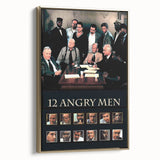 1990s Vintage Movie Poster – Classic 90s Film Art of 12 Angry Men