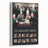 1990s Vintage Movie Poster – Classic 90s Film Art of 12 Angry Men