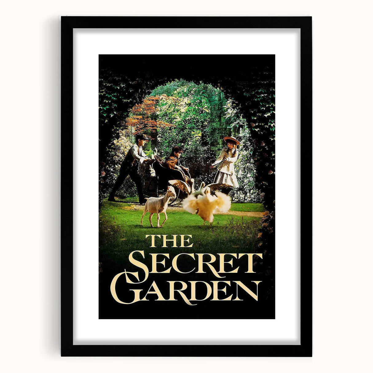 1990s Vintage Movie Poster - Classic 90s Film Art - The Secret Garden