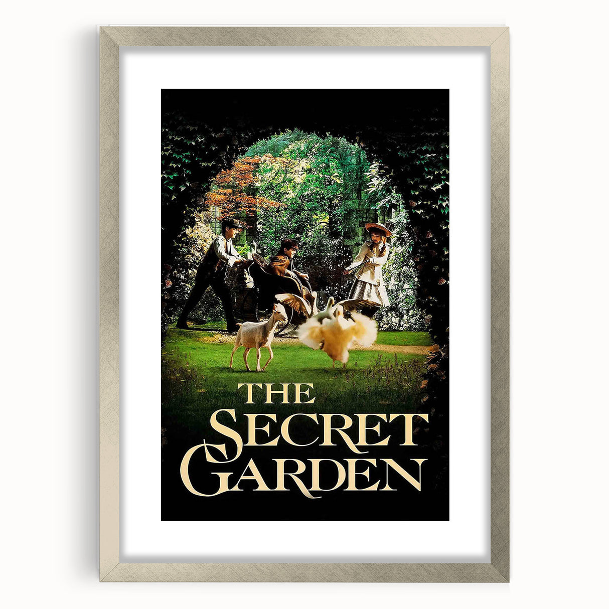 1990s Vintage Movie Poster - Classic 90s Film Art - The Secret Garden