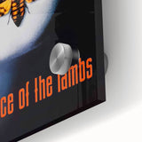 1990s Vintage Movie Poster - Classic 90s Film Art - The Silence of the Lambs