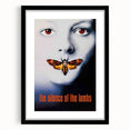 1990s Vintage Movie Poster - Classic 90s Film Art - The Silence of the Lambs