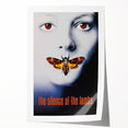 1990s Vintage Movie Poster - Classic 90s Film Art - The Silence of the Lambs