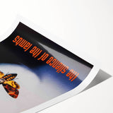 1990s Vintage Movie Poster - Classic 90s Film Art - The Silence of the Lambs