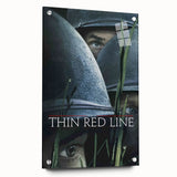 1990s Vintage Movie Poster - Classic 90s Film Art - The Thin Red Line