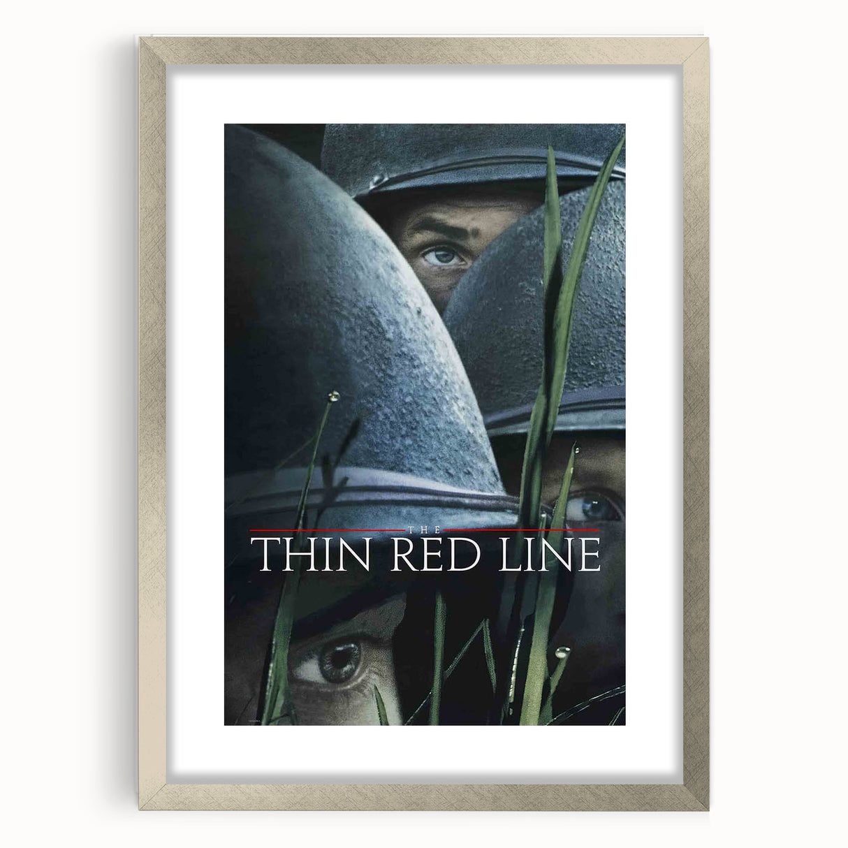 1990s Vintage Movie Poster - Classic 90s Film Art - The Thin Red Line