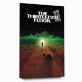 1990s Vintage Movie Poster - Classic 90s Film Art - The Thirteenth Floor