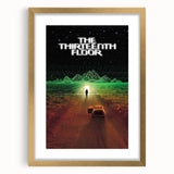 1990s Vintage Movie Poster - Classic 90s Film Art - The Thirteenth Floor