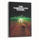1990s Vintage Movie Poster - Classic 90s Film Art - The Thirteenth Floor