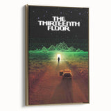 1990s Vintage Movie Poster - Classic 90s Film Art - The Thirteenth Floor