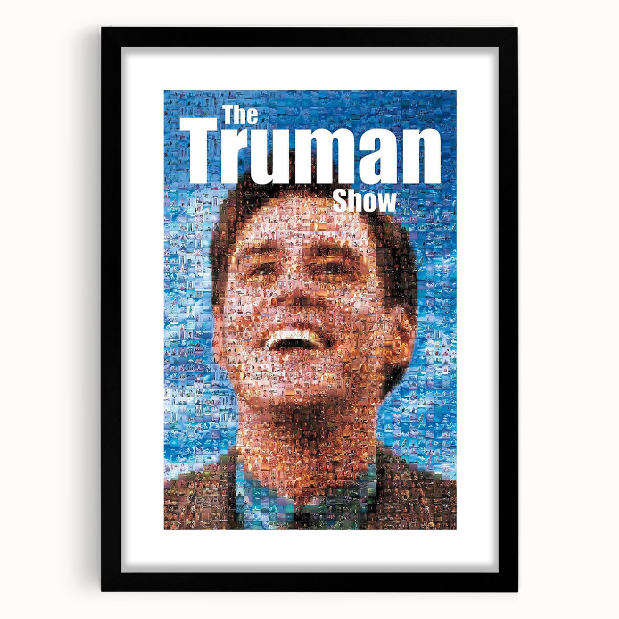 1990s Vintage Movie Poster - Classic 90s Film Art - The Truman Show