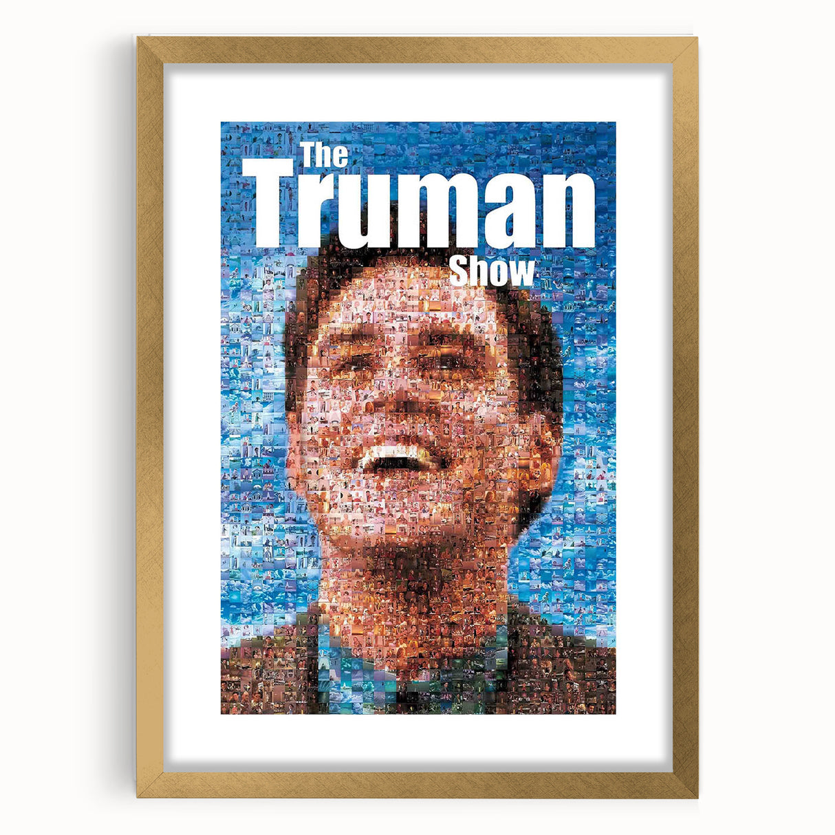 1990s Vintage Movie Poster - Classic 90s Film Art - The Truman Show