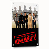 1990s Vintage Movie Poster - Classic 90s Film Art - The Usual Suspects