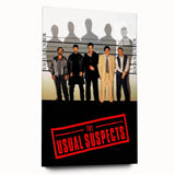 1990s Vintage Movie Poster - Classic 90s Film Art - The Usual Suspects