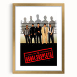 1990s Vintage Movie Poster - Classic 90s Film Art - The Usual Suspects
