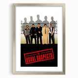 1990s Vintage Movie Poster - Classic 90s Film Art - The Usual Suspects