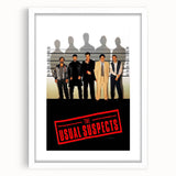 1990s Vintage Movie Poster - Classic 90s Film Art - The Usual Suspects
