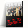 1990s Vintage Movie Poster - Classic 90s Film Art - The Usual Suspects