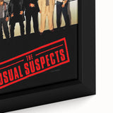 1990s Vintage Movie Poster - Classic 90s Film Art - The Usual Suspects