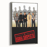 1990s Vintage Movie Poster - Classic 90s Film Art - The Usual Suspects