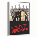 1990s Vintage Movie Poster - Classic 90s Film Art - The Usual Suspects