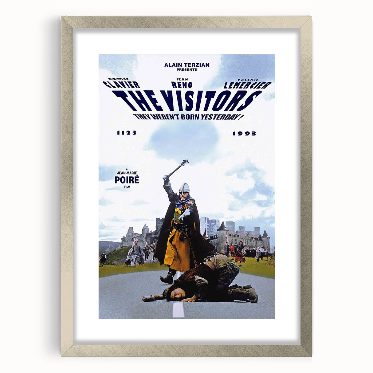 1990s Vintage Movie Poster - Classic 90s Film Art - The Visitors