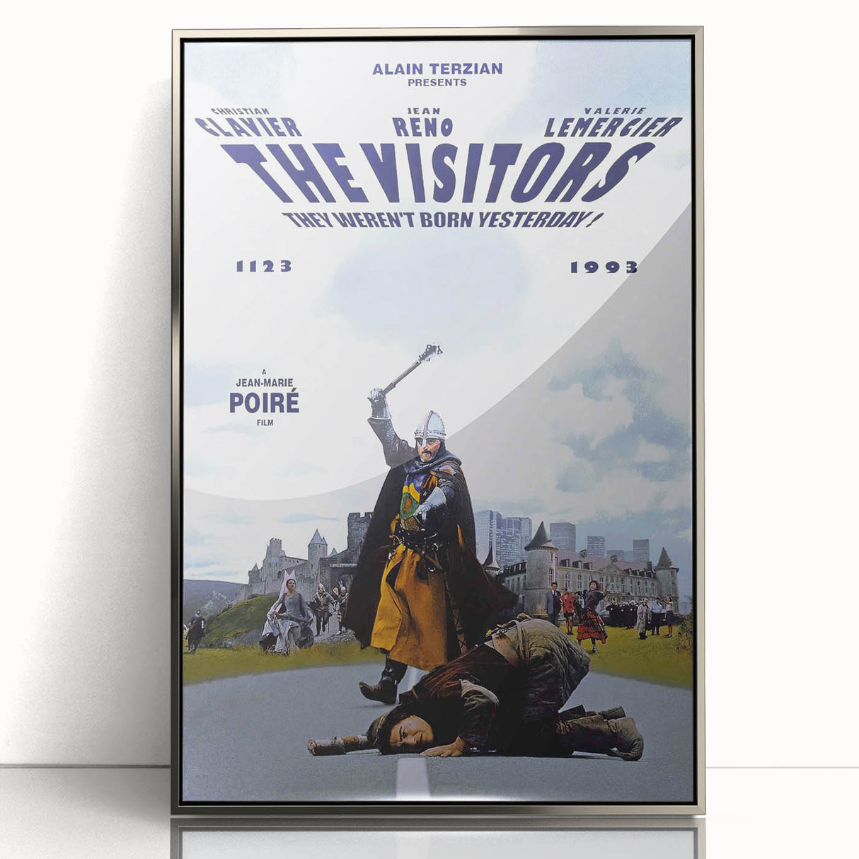 1990s Vintage Movie Poster - Classic 90s Film Art - The Visitors