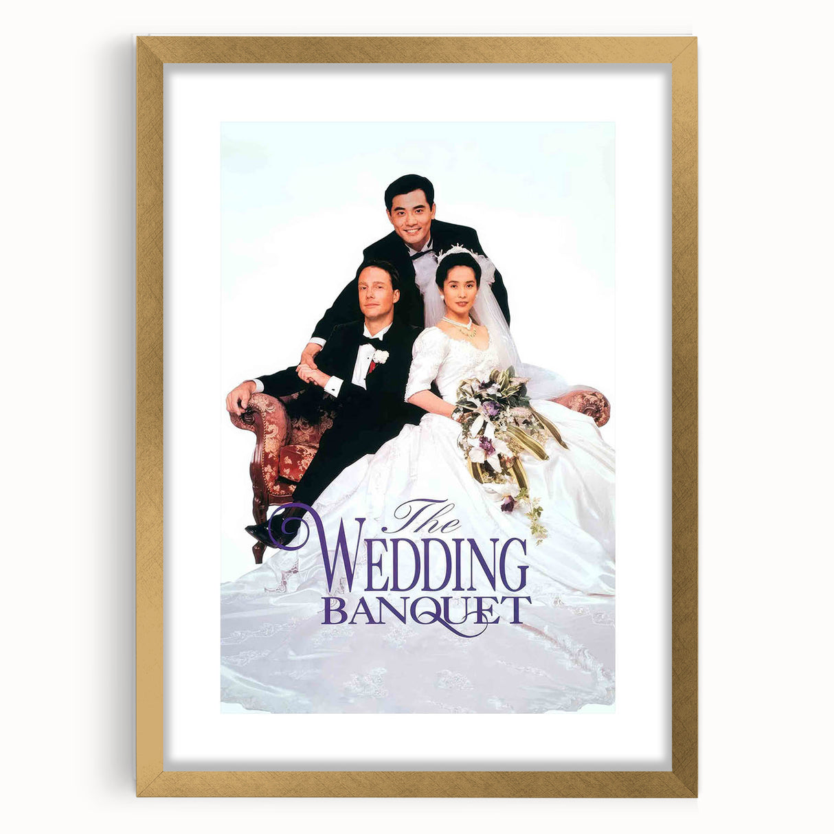 1990s Vintage Movie Poster - Classic 90s Film Art - The Wedding Banquet