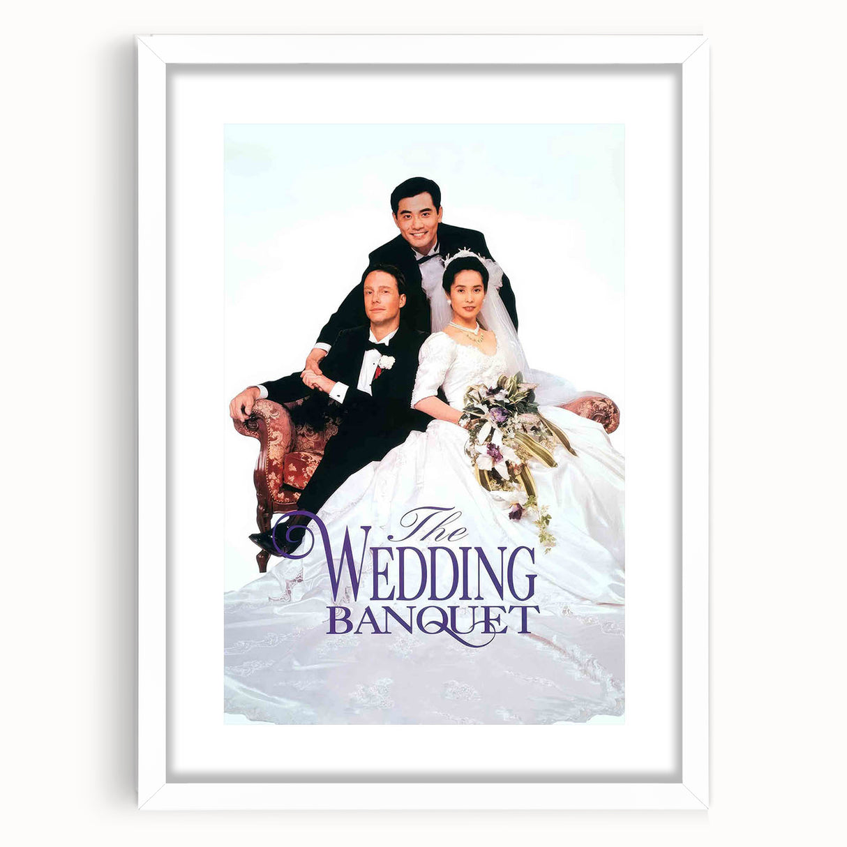 1990s Vintage Movie Poster - Classic 90s Film Art - The Wedding Banquet