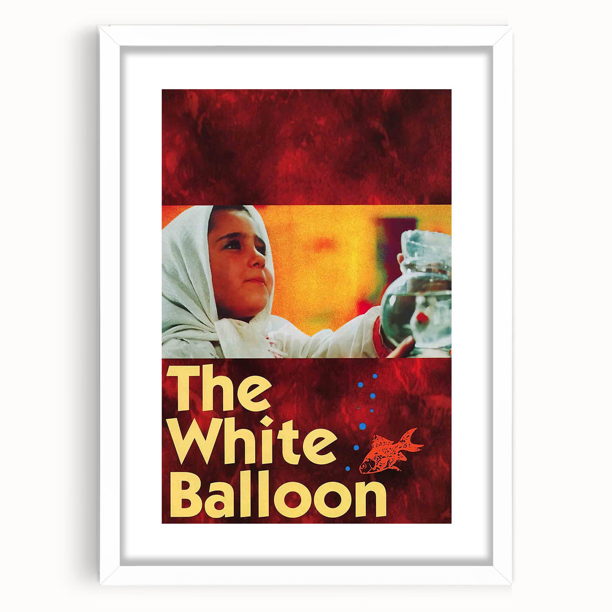 1990s Vintage Movie Poster - Classic 90s Film Art - The White Balloon
