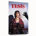 1990s Vintage Horror-Thriller Movie Poster - Tesis (1996) - Spanish Cult Classic Film Art