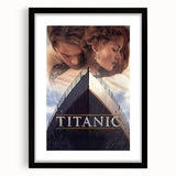 1990s Vintage Movie Poster – Iconic 90s Film Titanic Retro Print