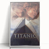 1990s Vintage Movie Poster – Iconic 90s Film Titanic Retro Print