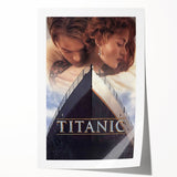 1990s Vintage Movie Poster – Iconic 90s Film Titanic Retro Print