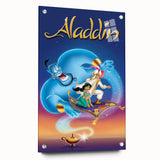 1990s Vintage Movie Poster - Classic 90s Film Art - Aladdin