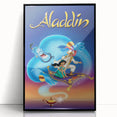 1990s Vintage Movie Poster - Classic 90s Film Art - Aladdin