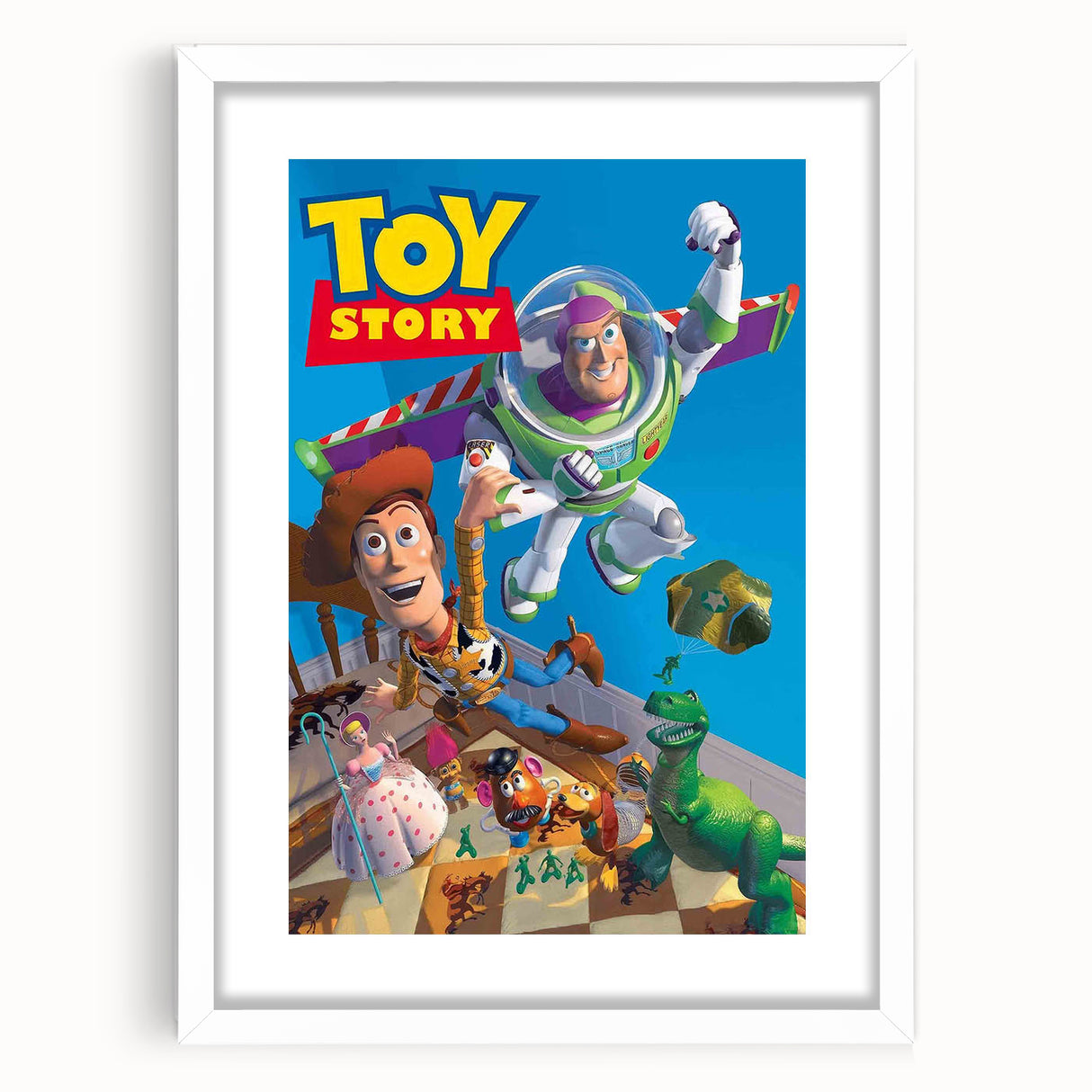 1990s Vintage Movie Poster – Classic 90s Animated Film Art Print